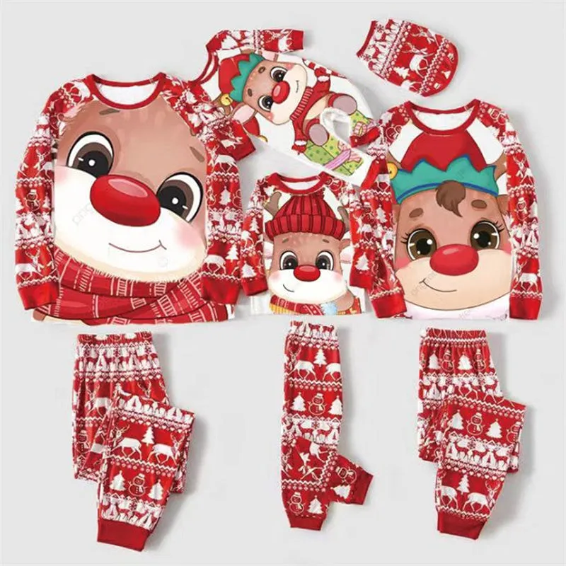 Men's Fawn Christmas Pajama Set