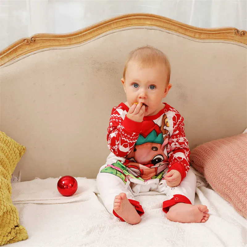 Men's Fawn Christmas Pajama Set