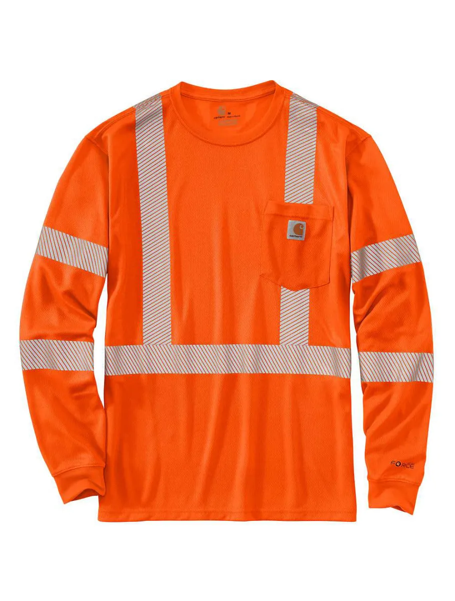 Men's Force High-Visibility Long Sleeve Class 3 T-Shirt