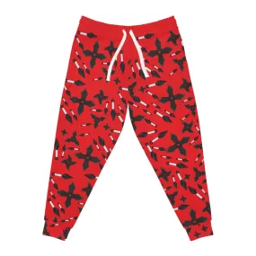 Men's Joggers: Ninja Star Design