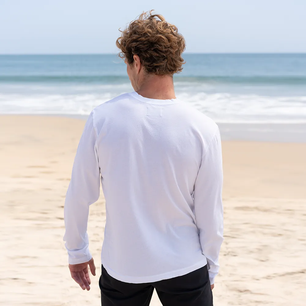 Mens Long Sleeve V-neck