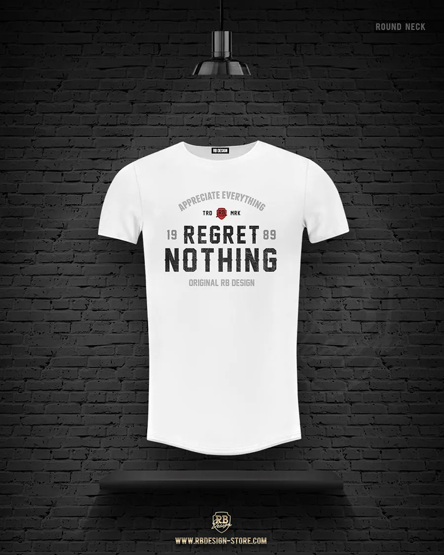 Men's T-shirt "Regret Nothing" MD982