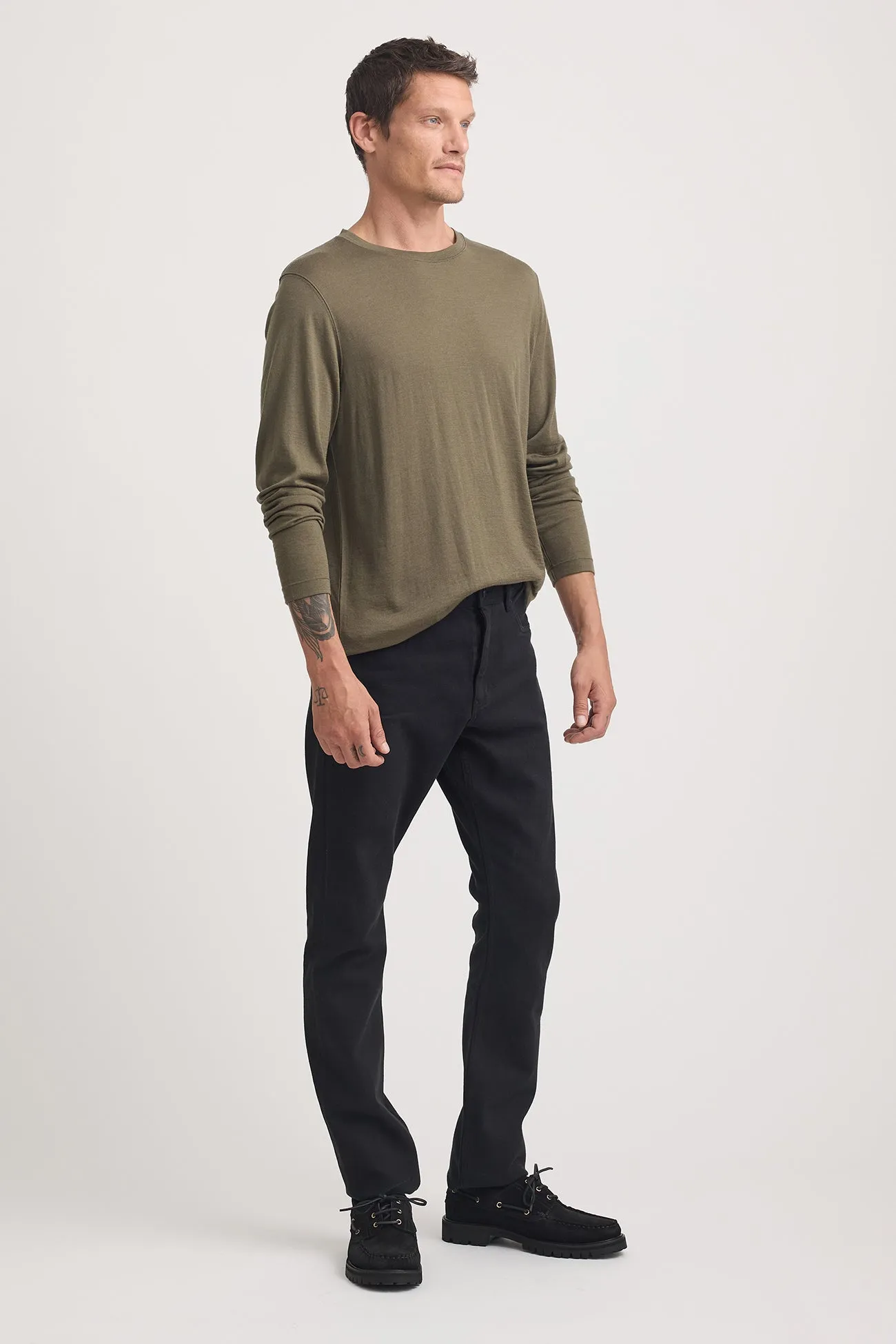 MERINO LONG SLEEVE T'SHIRT