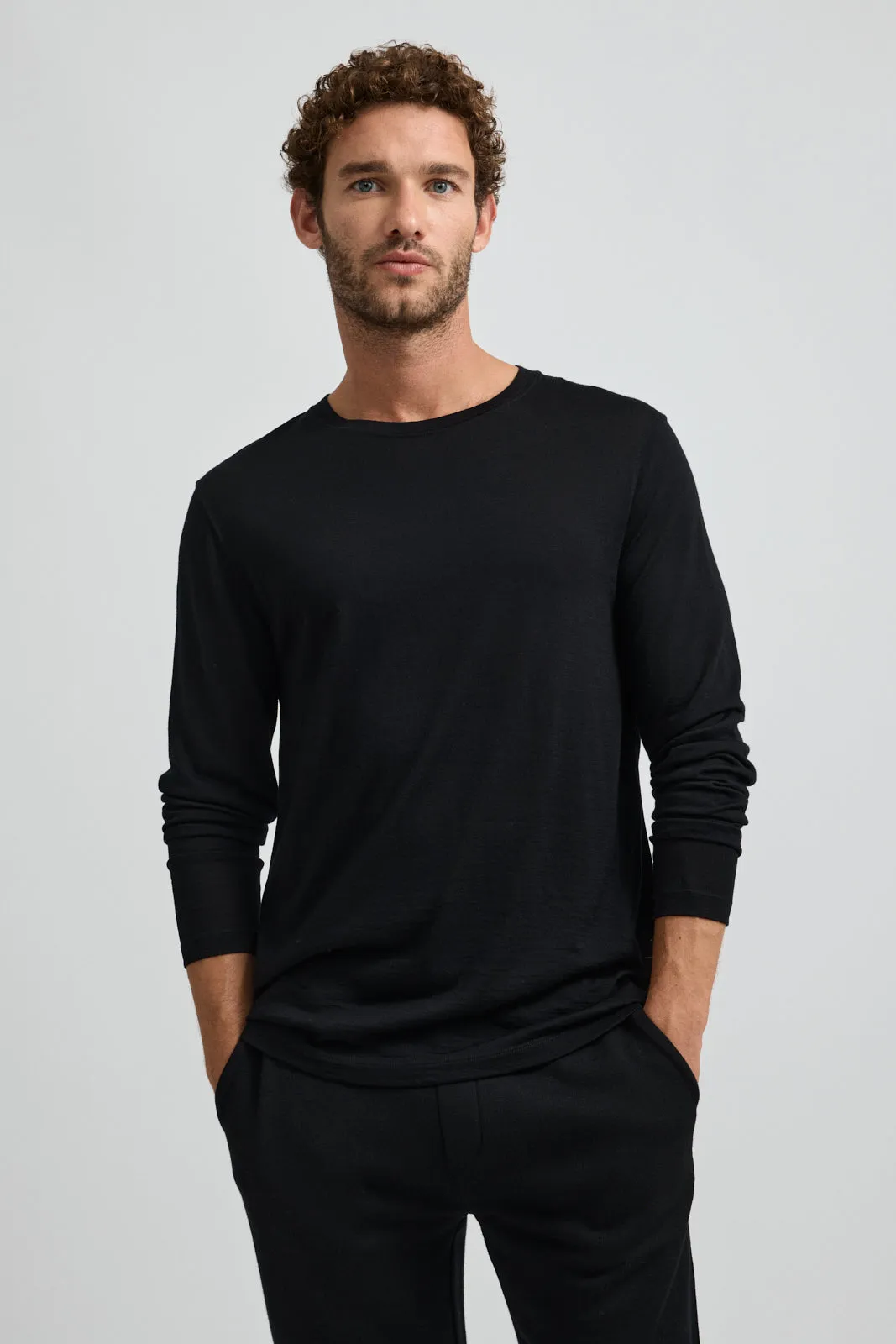 MERINO LONG SLEEVE T'SHIRT