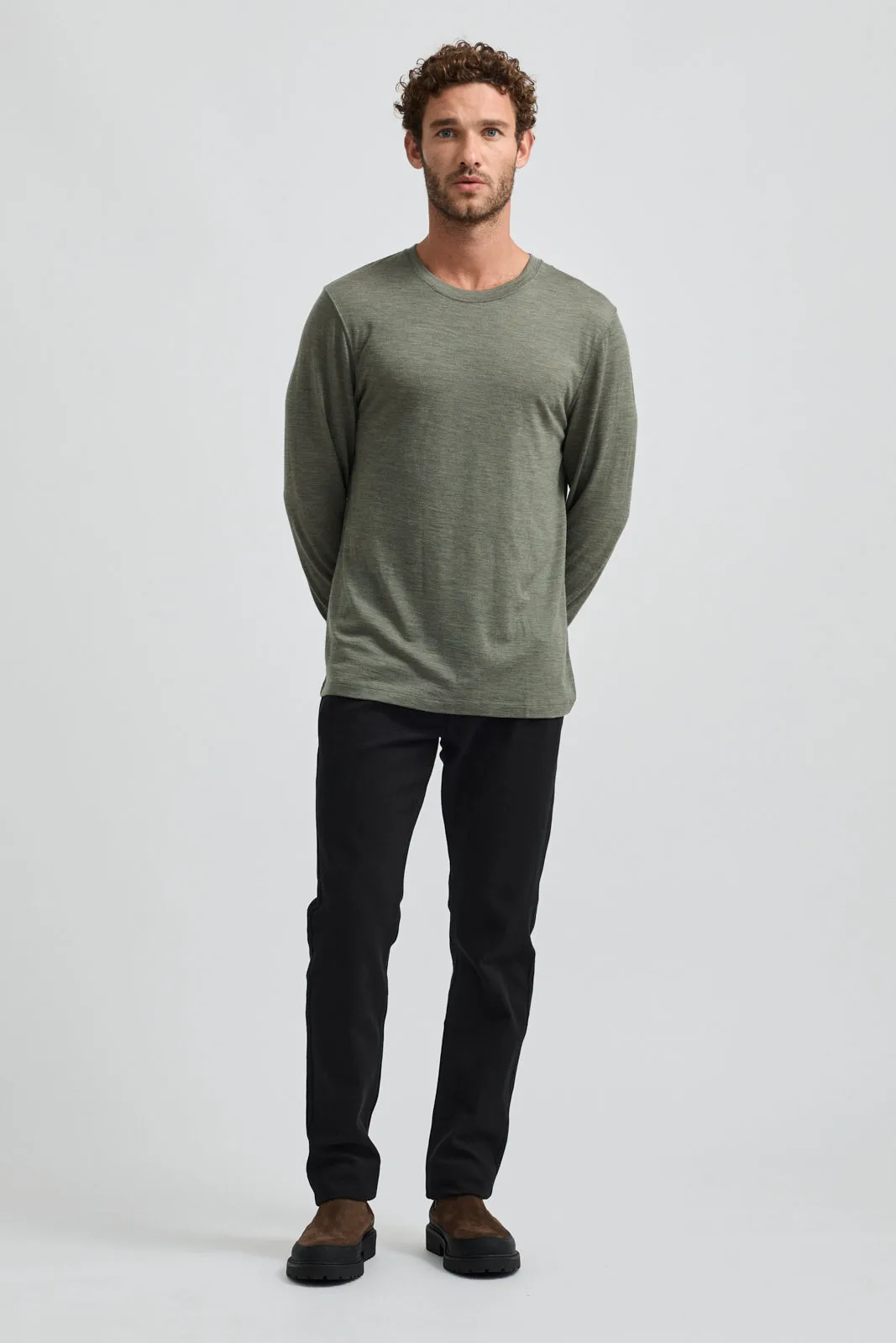 MERINO LONG SLEEVE T'SHIRT