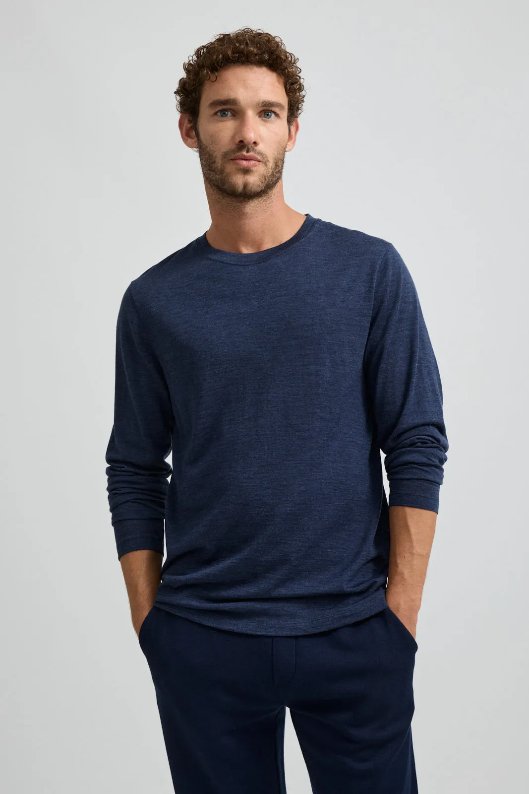 MERINO LONG SLEEVE T'SHIRT