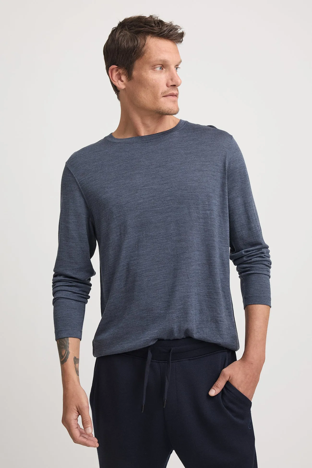 MERINO LONG SLEEVE T'SHIRT