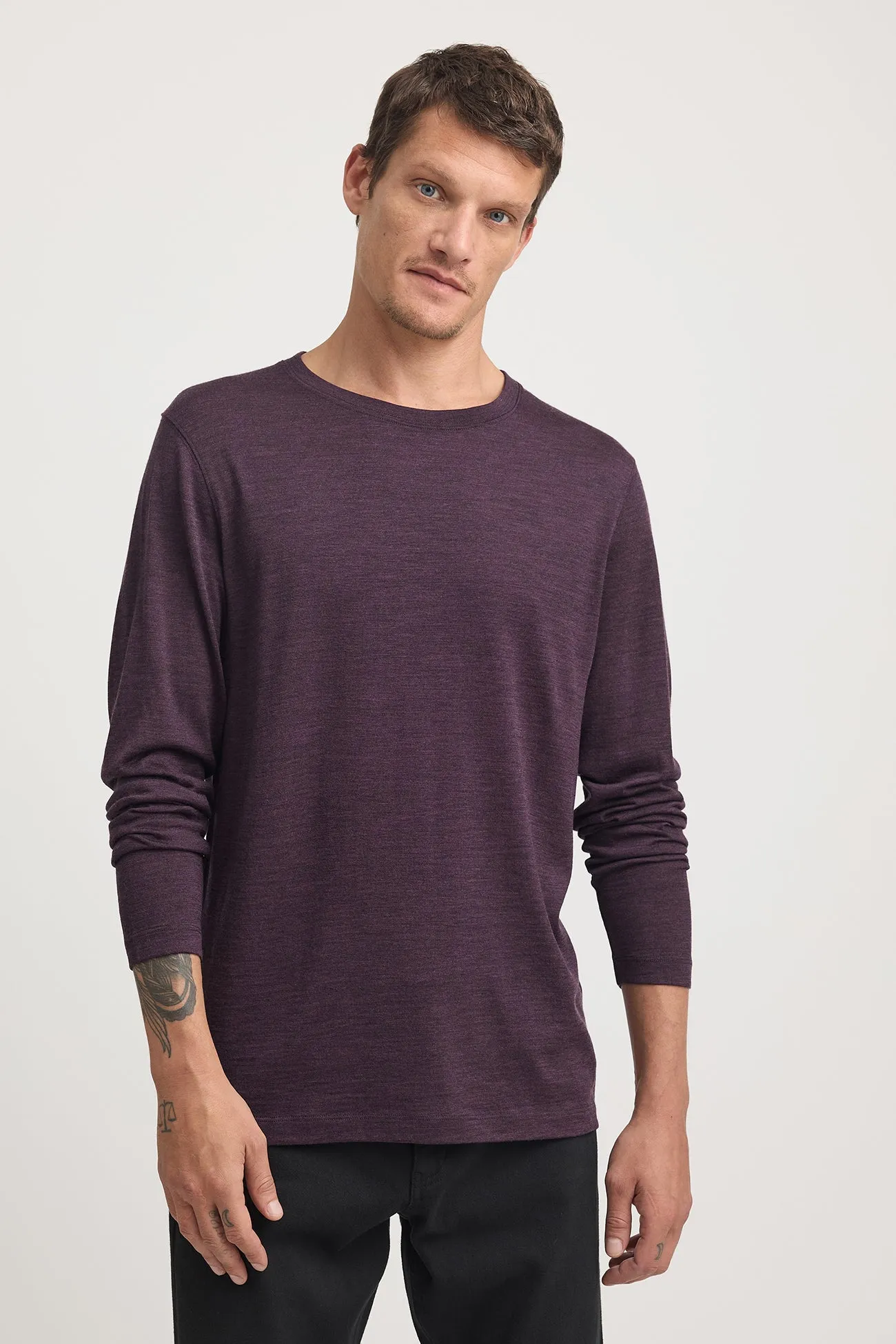 MERINO LONG SLEEVE T'SHIRT