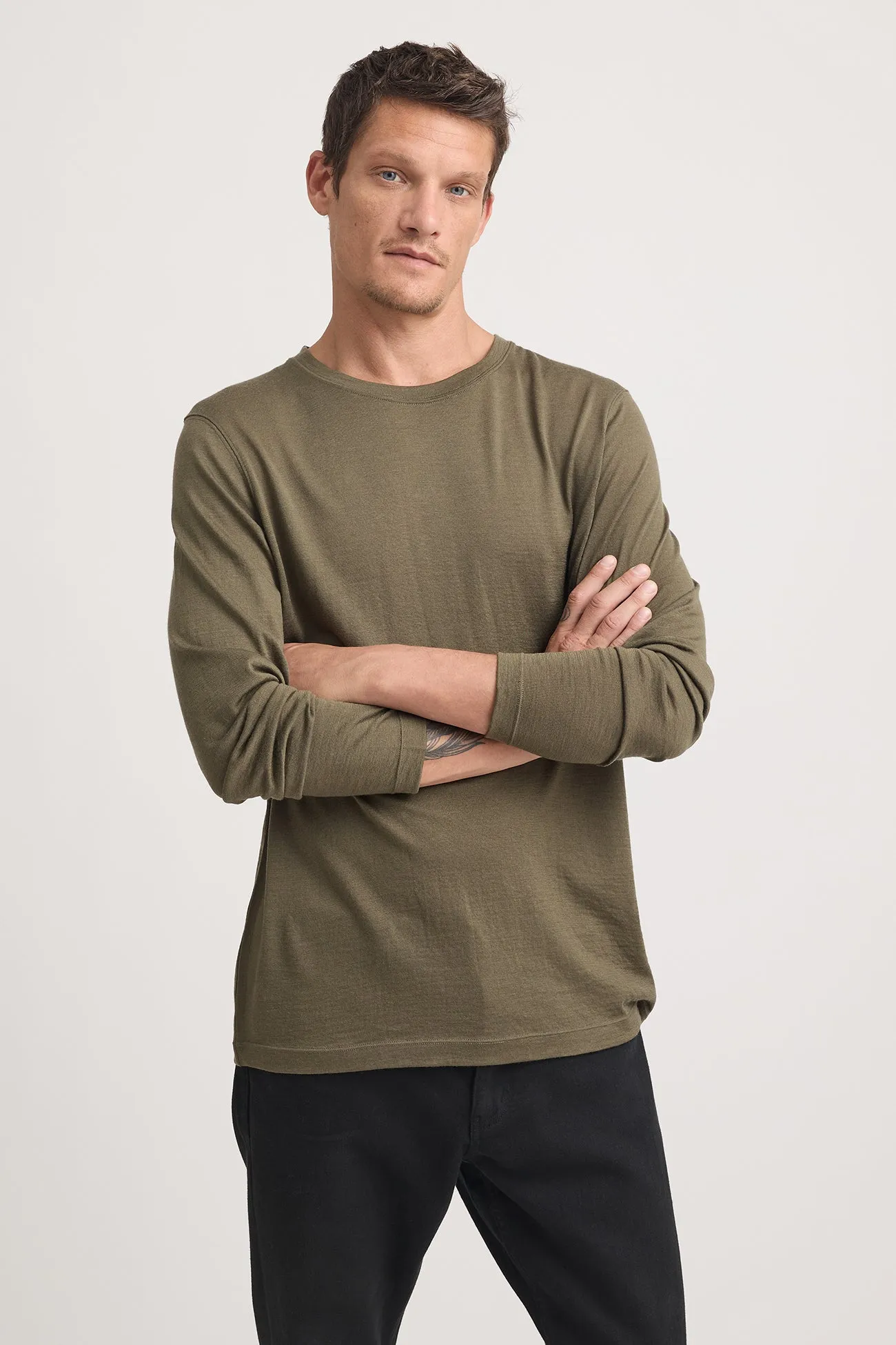 MERINO LONG SLEEVE T'SHIRT