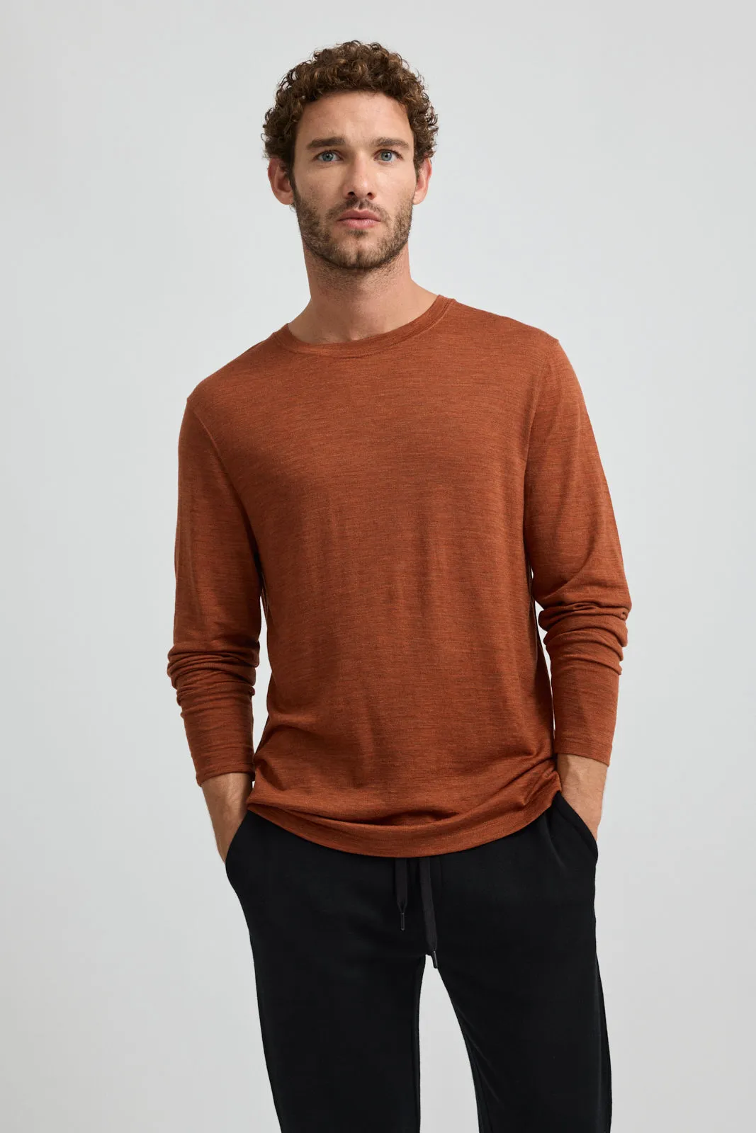 MERINO LONG SLEEVE T'SHIRT