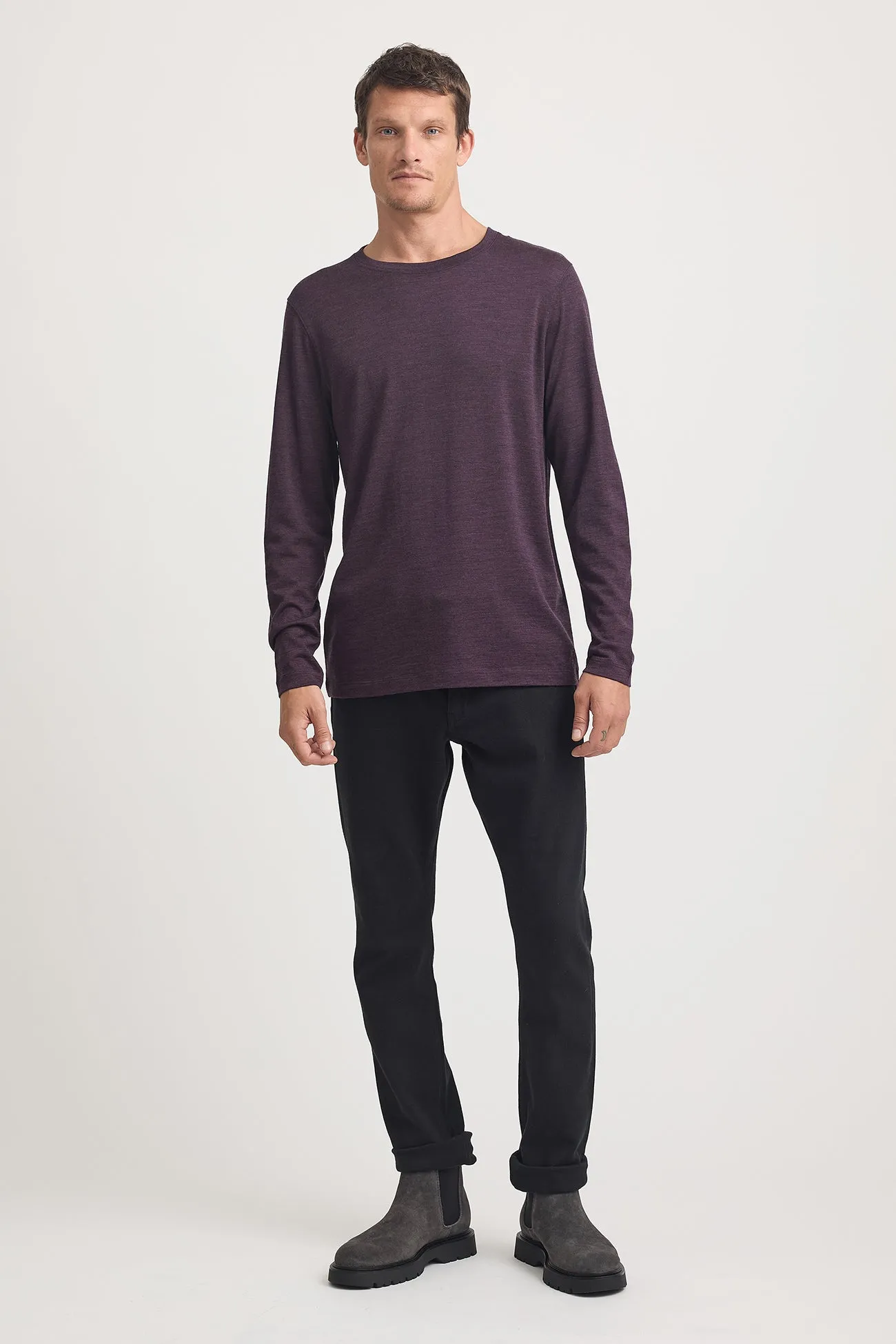 MERINO LONG SLEEVE T'SHIRT