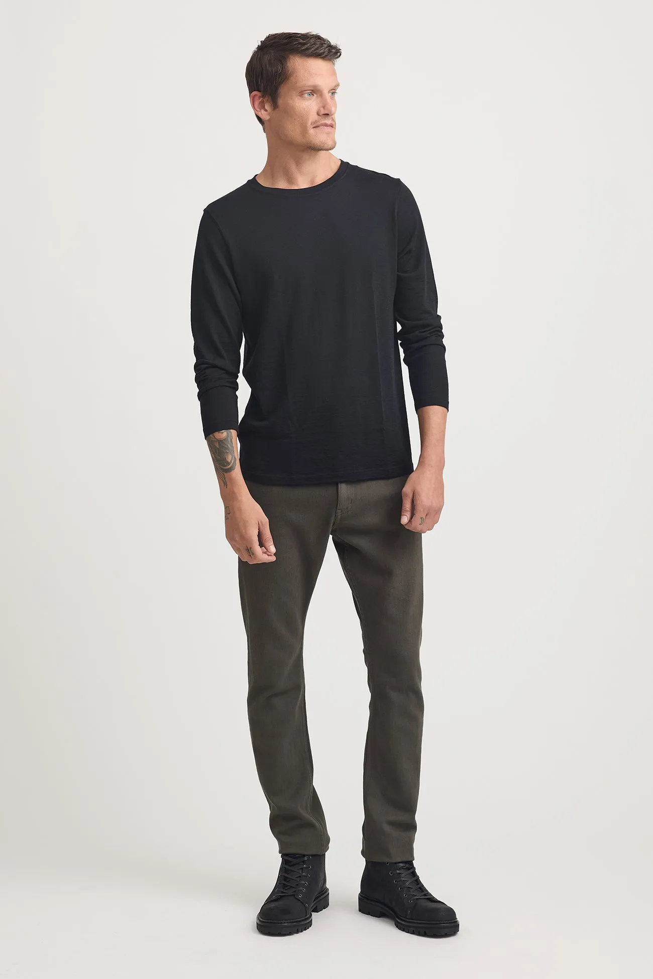 MERINO LONG SLEEVE T'SHIRT