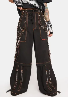 Metal Wide Leg Pants