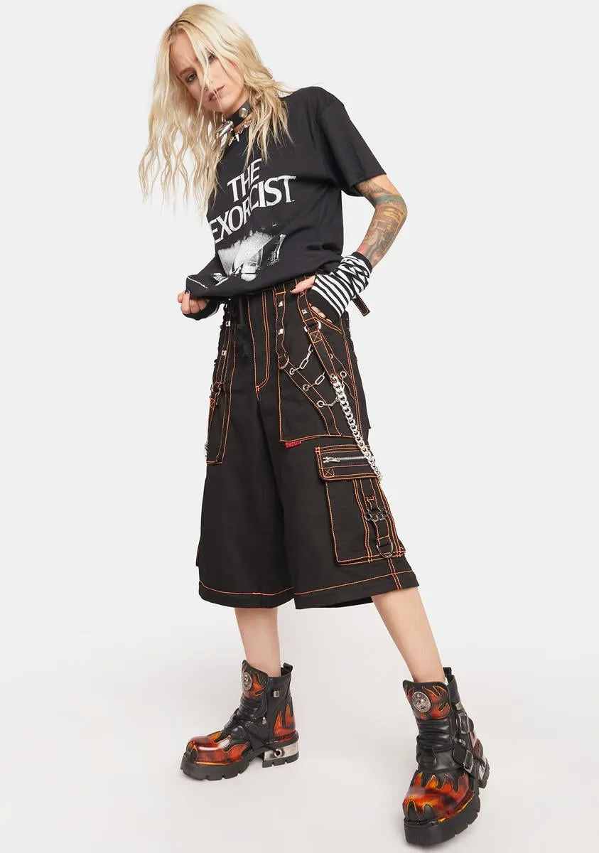 Metal Wide Leg Pants