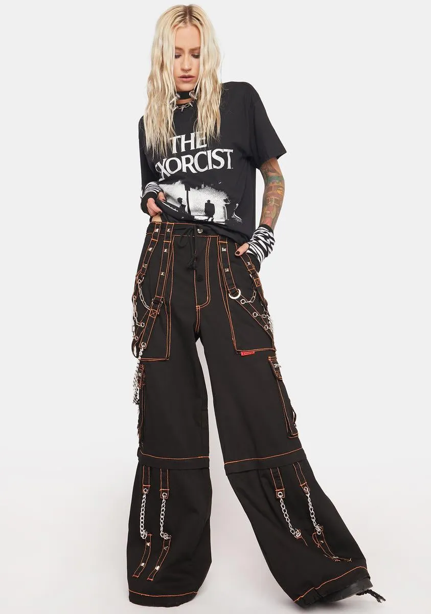 Metal Wide Leg Pants