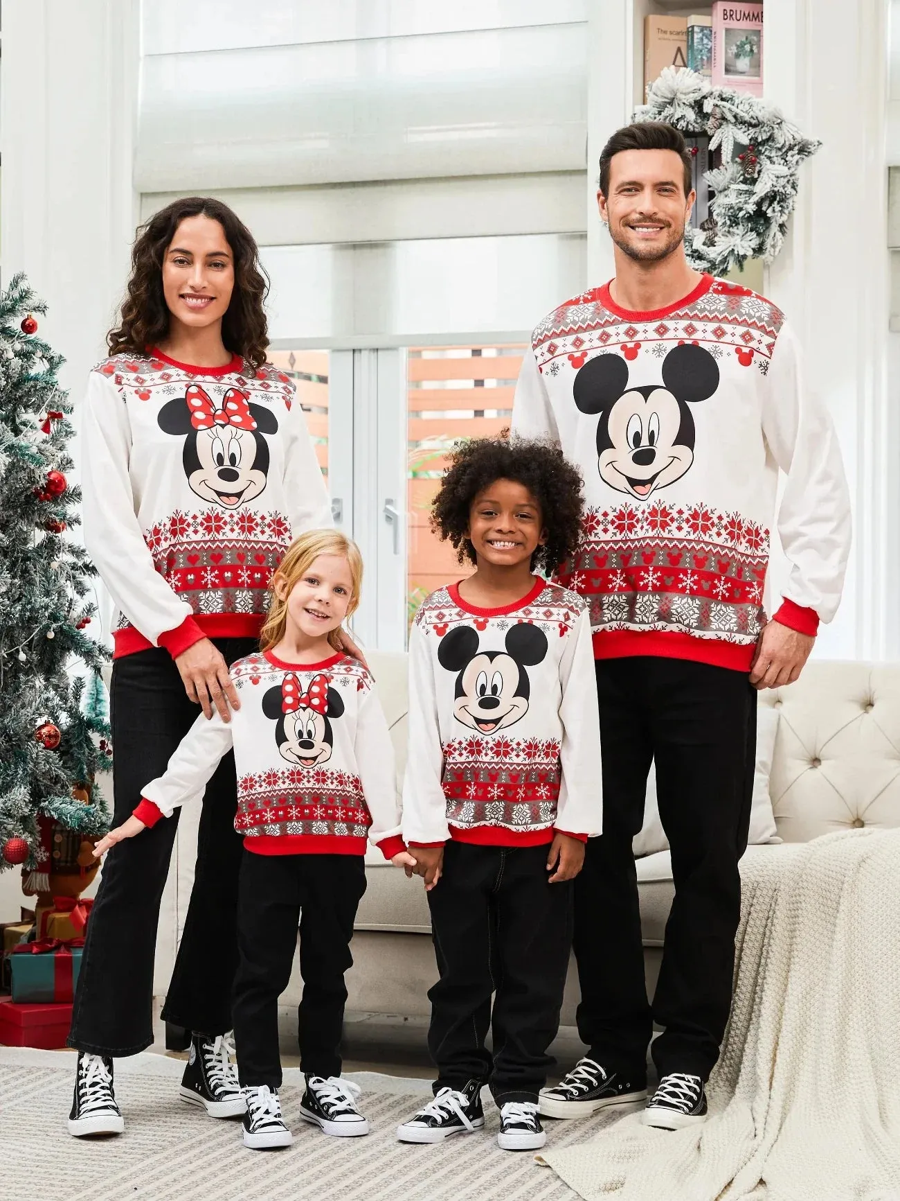 Mickey And Friends Family Matching Sweatshirt Set