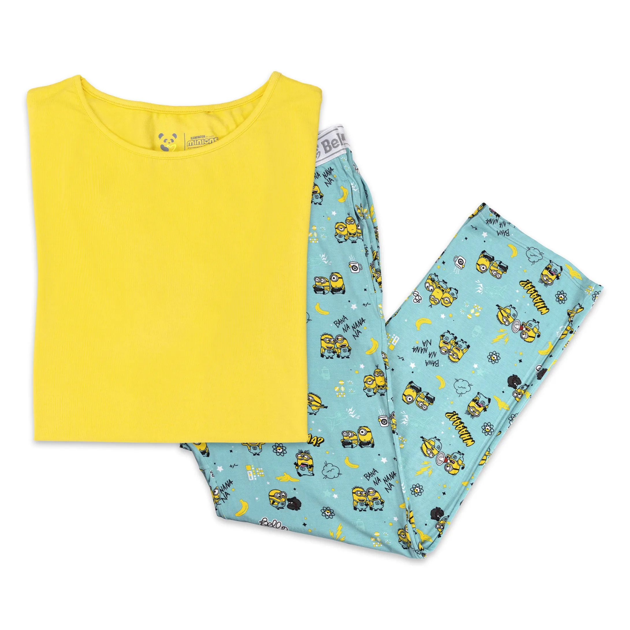 Minions Bello Banana Bamboo Men's Pajama Set