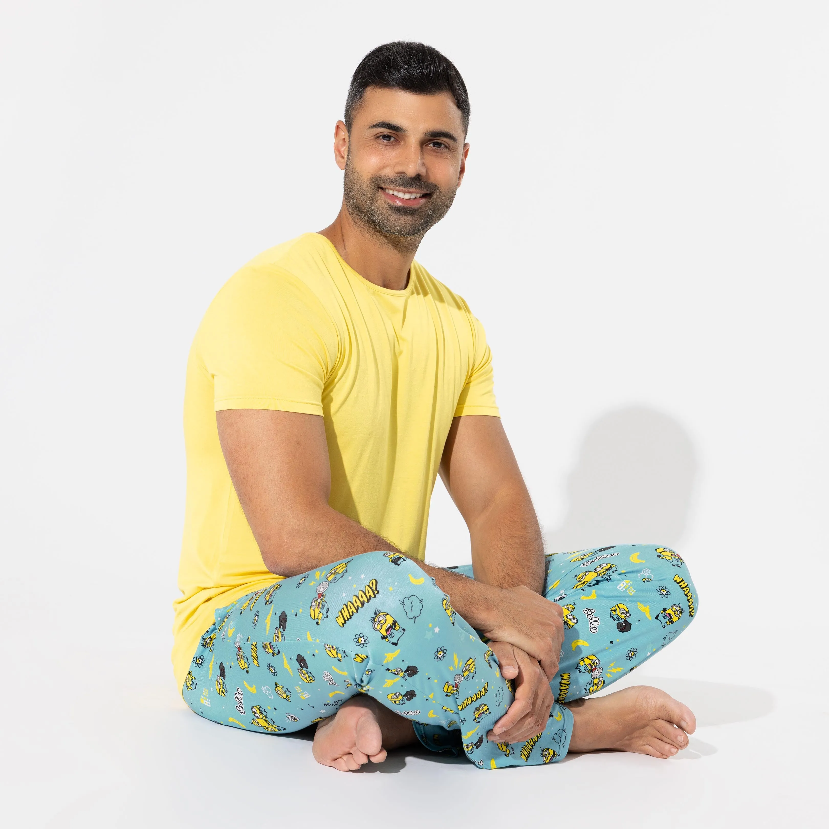 Minions Bello Banana Bamboo Men's Pajama Set