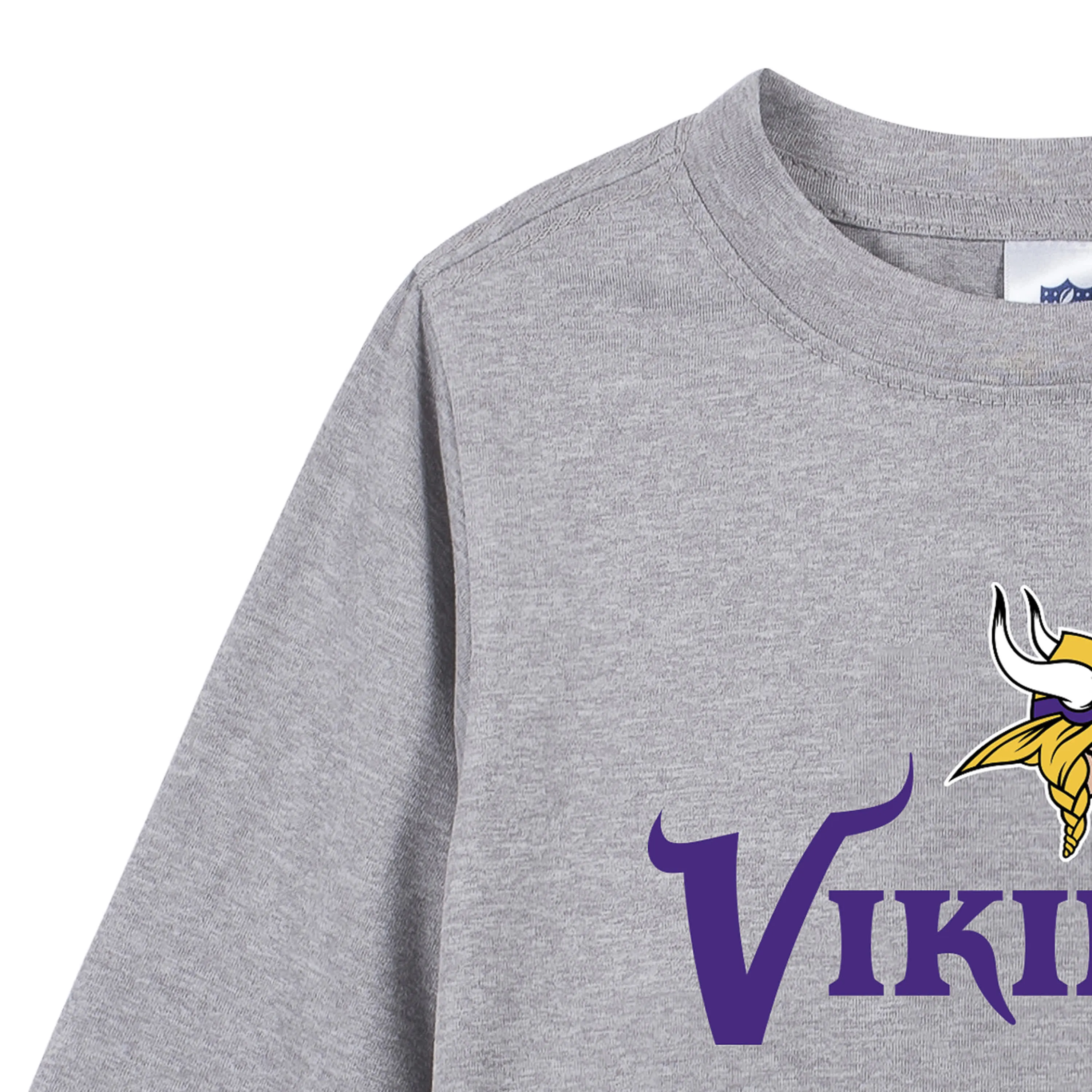 Minnesota Vikings Boys Long Sleeve Tee