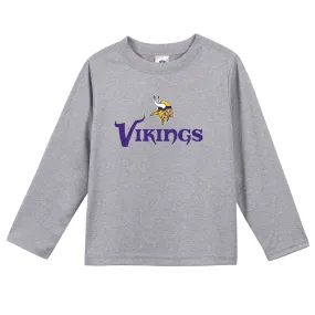 Minnesota Vikings Boys Long Sleeve Tee