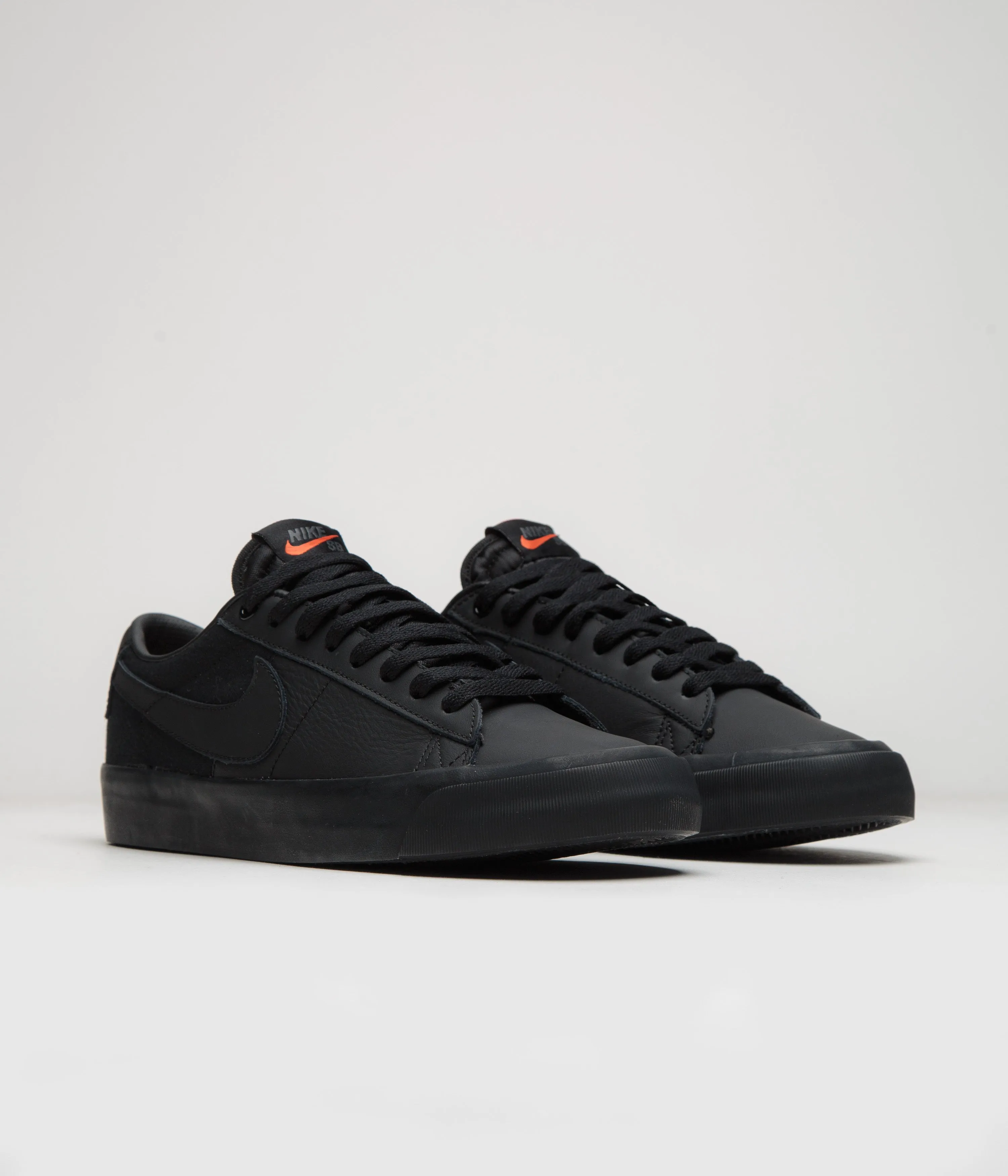 Nike SB Blazer Low Pro GT Shoes - Black / Black - Black - Black