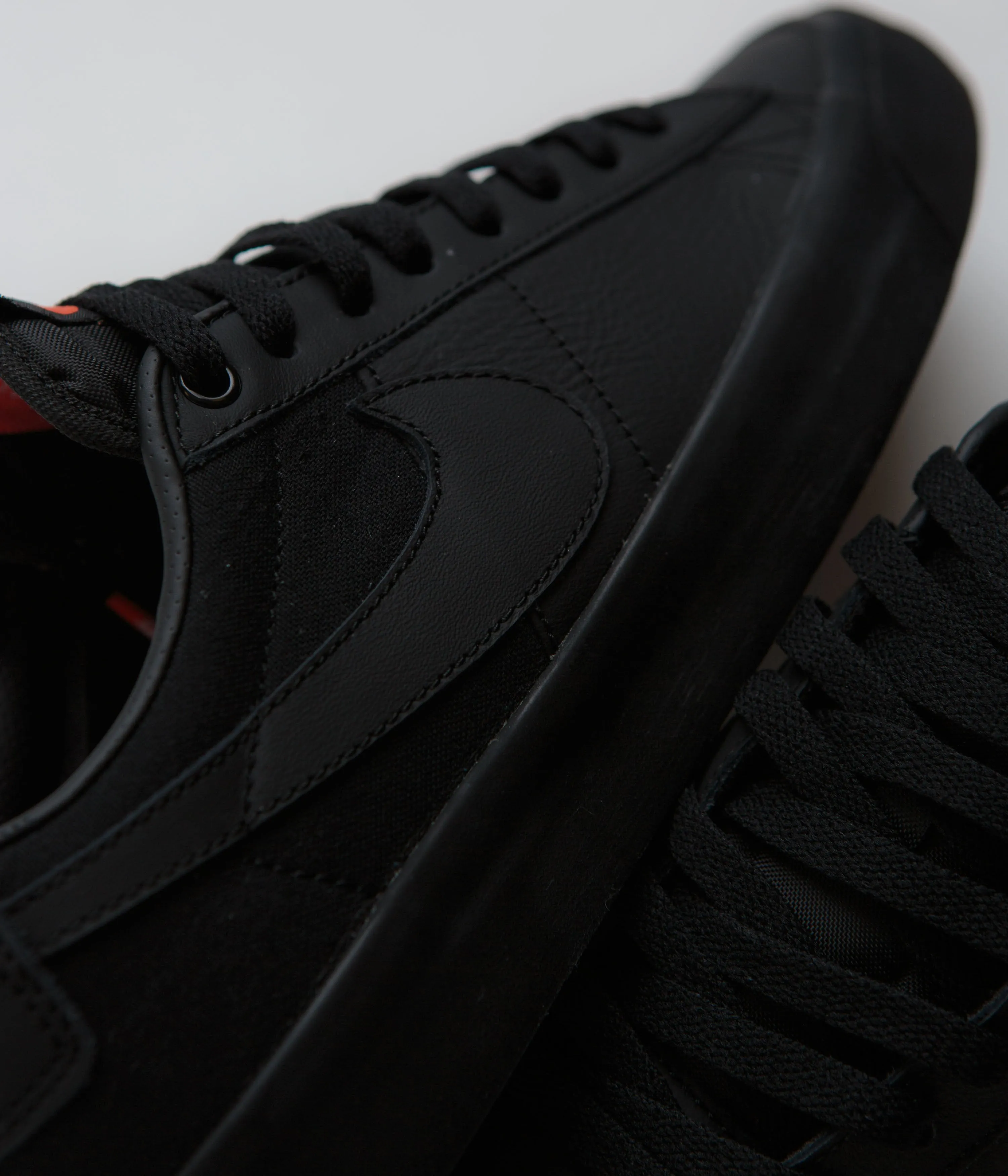 Nike SB Blazer Low Pro GT Shoes - Black / Black - Black - Black