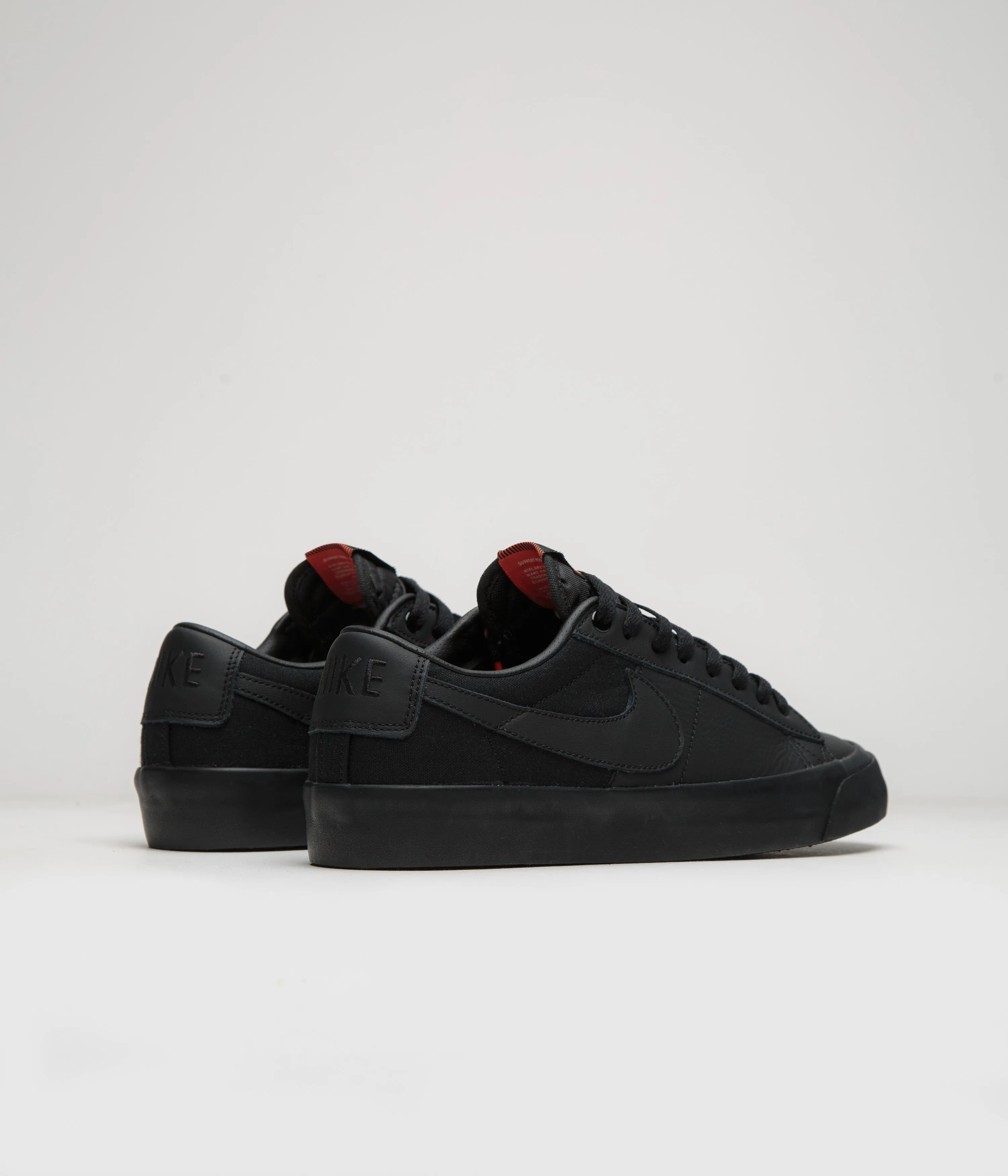 Nike SB Blazer Low Pro GT Shoes - Black / Black - Black - Black