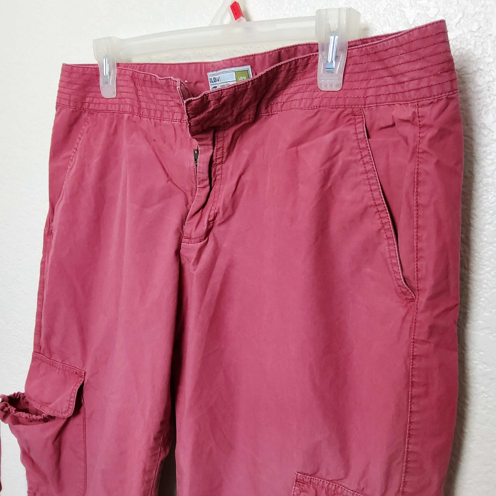 Old Navy Maroon Cargo Shorts, Women's Size 14