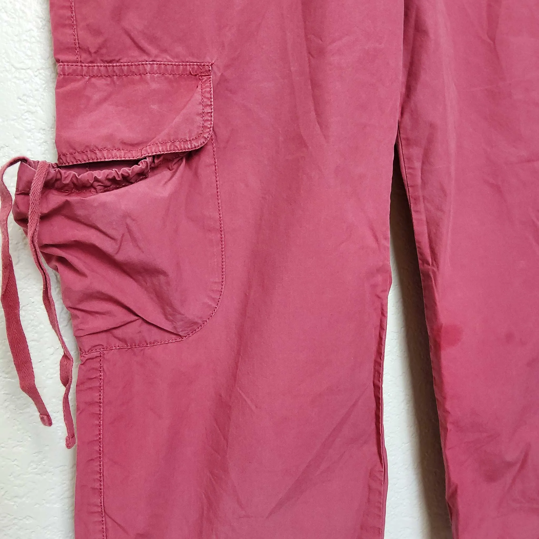 Old Navy Maroon Cargo Shorts, Women's Size 14