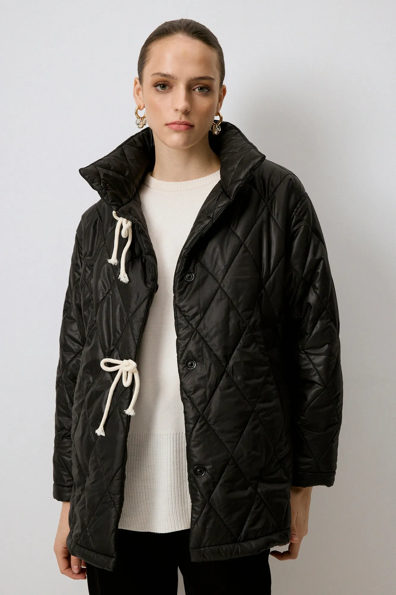 OVERSIZE QUILTED COAT