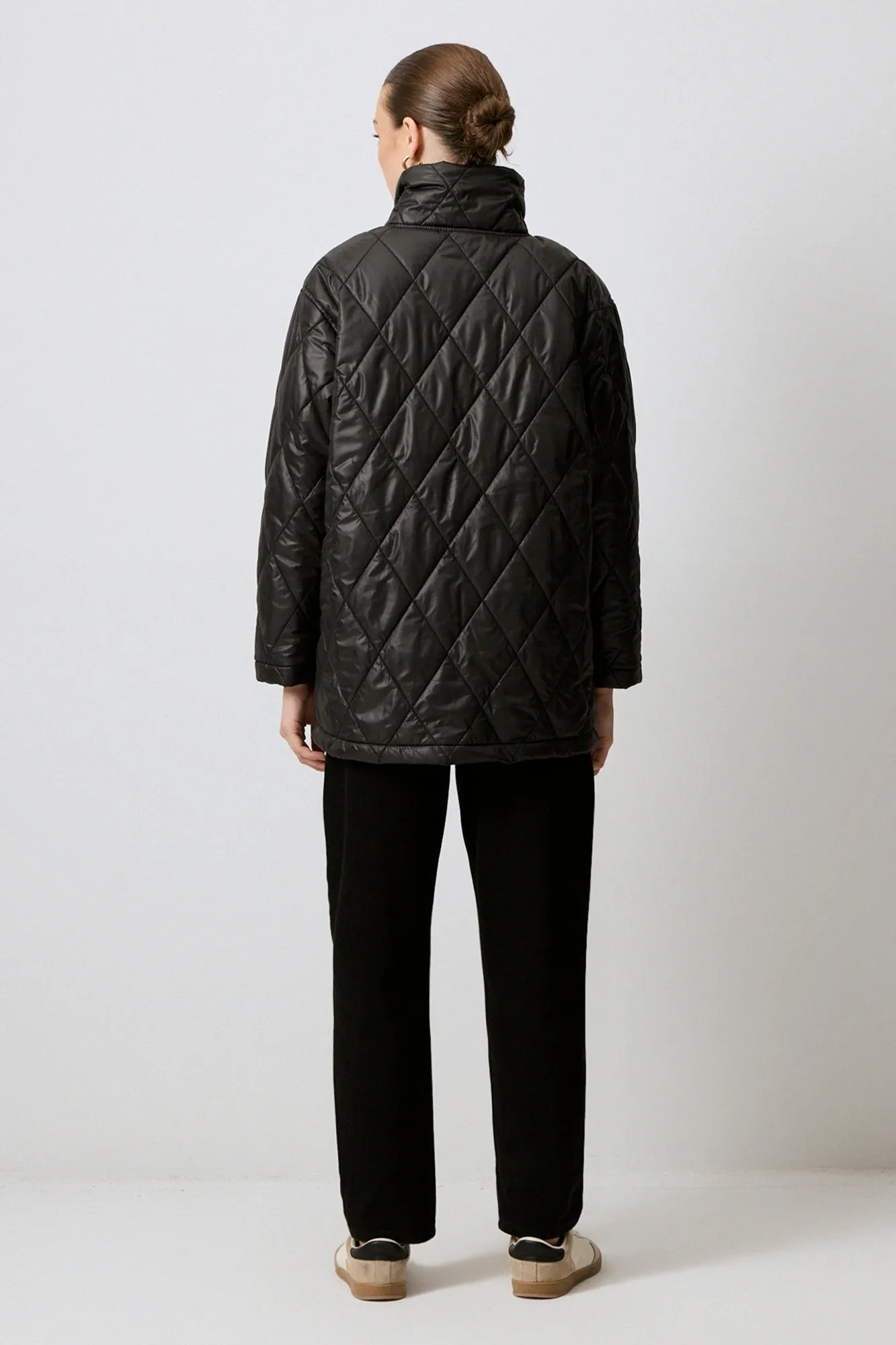 OVERSIZE QUILTED COAT