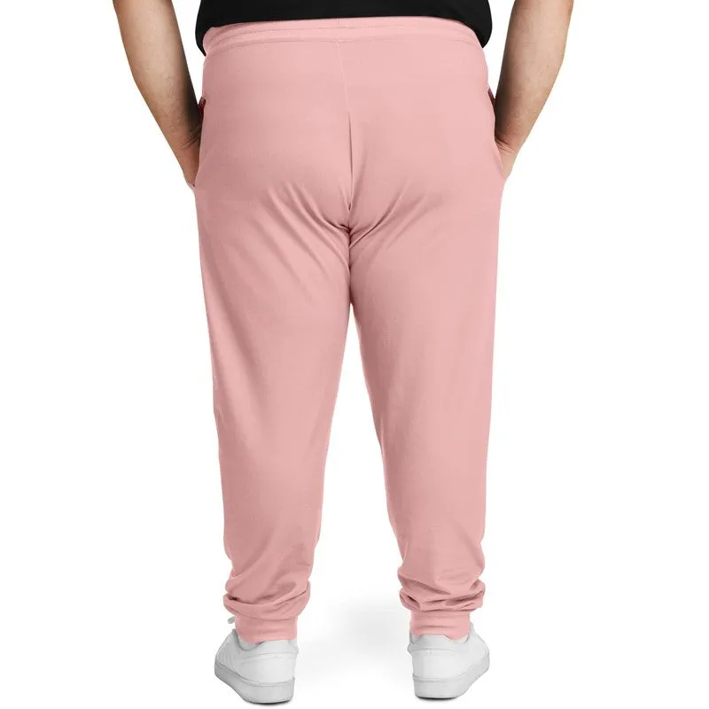 Pale Pastel Pink Joggers | Unisex | with PLUS sizes | Bright Pale Pastel Pink | C0M30Y15K0