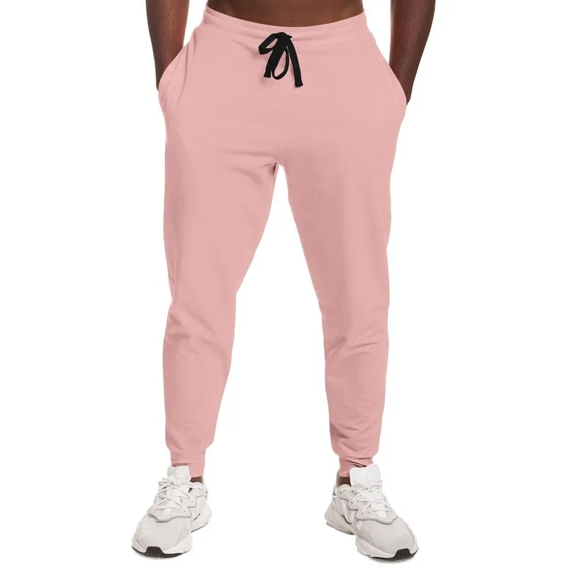 Pale Pastel Pink Joggers | Unisex | with PLUS sizes | Bright Pale Pastel Pink | C0M30Y15K0