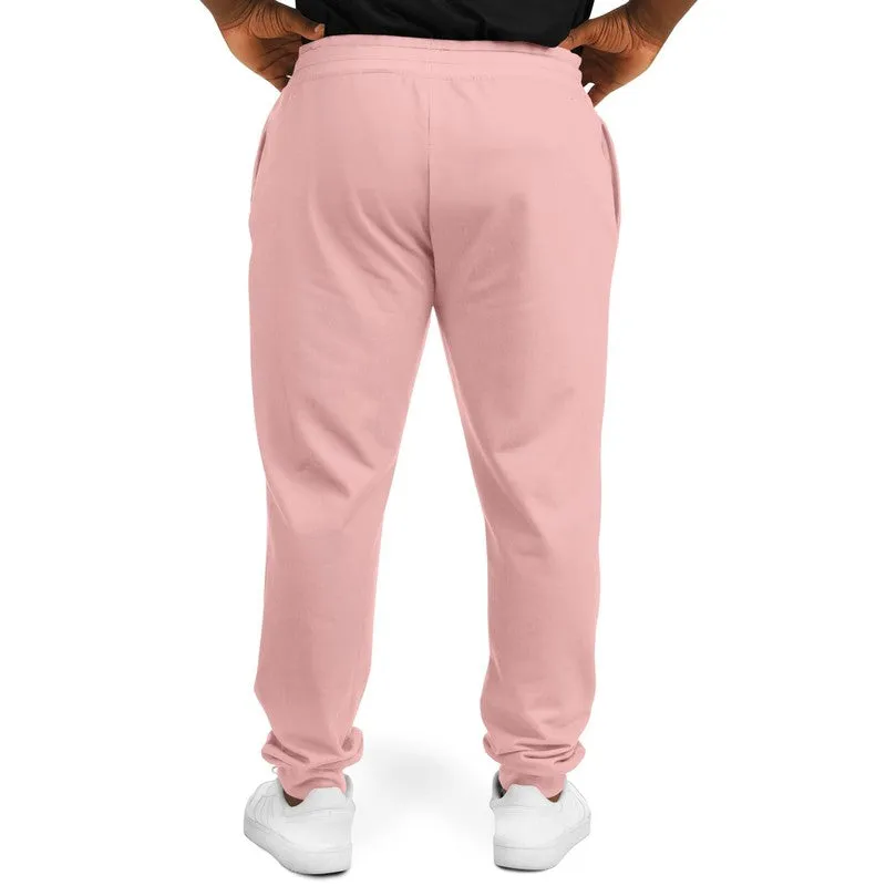 Pale Pastel Pink Joggers | Unisex | with PLUS sizes | Bright Pale Pastel Pink | C0M30Y15K0