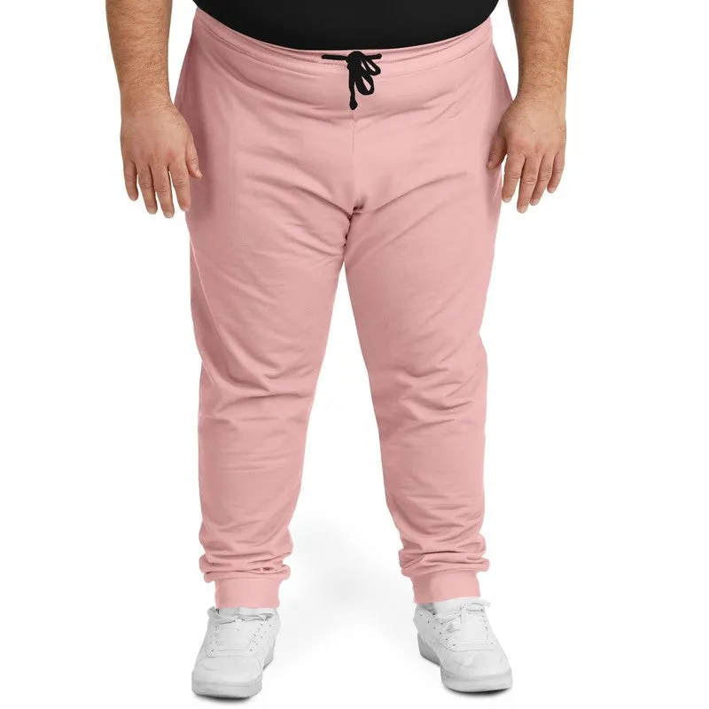 Pale Pastel Pink Joggers | Unisex | with PLUS sizes | Bright Pale Pastel Pink | C0M30Y15K0