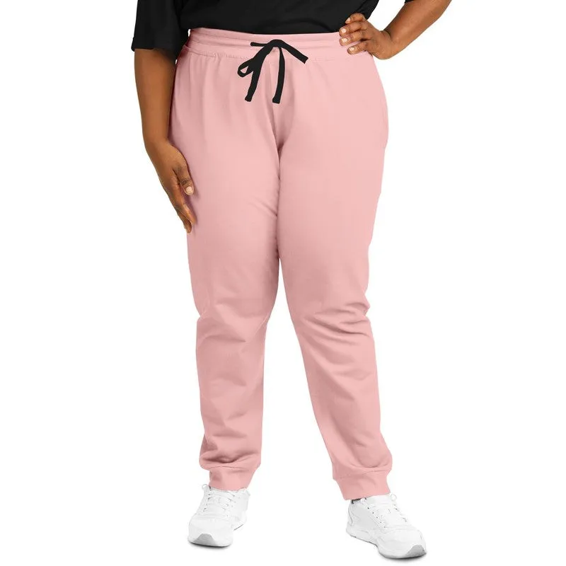 Pale Pastel Pink Joggers | Unisex | with PLUS sizes | Bright Pale Pastel Pink | C0M30Y15K0