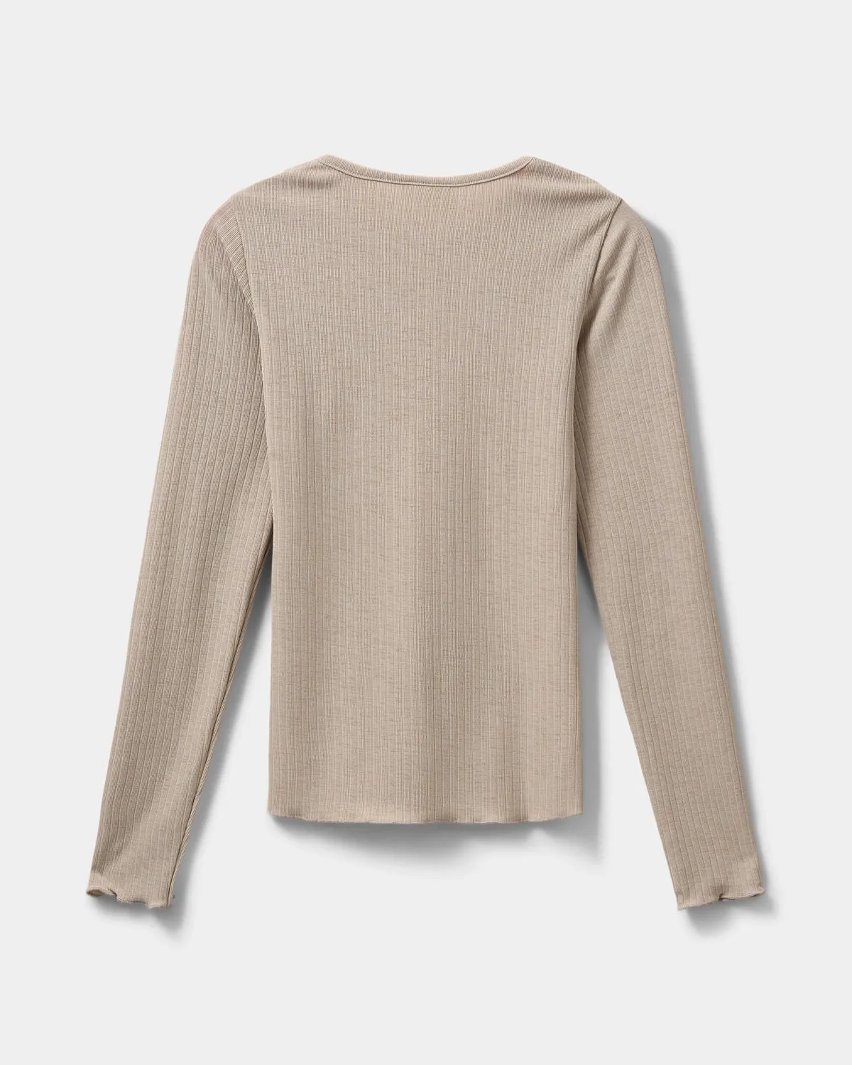 PATRICIASY T-SHIRT LONG SLEEVE - Beige