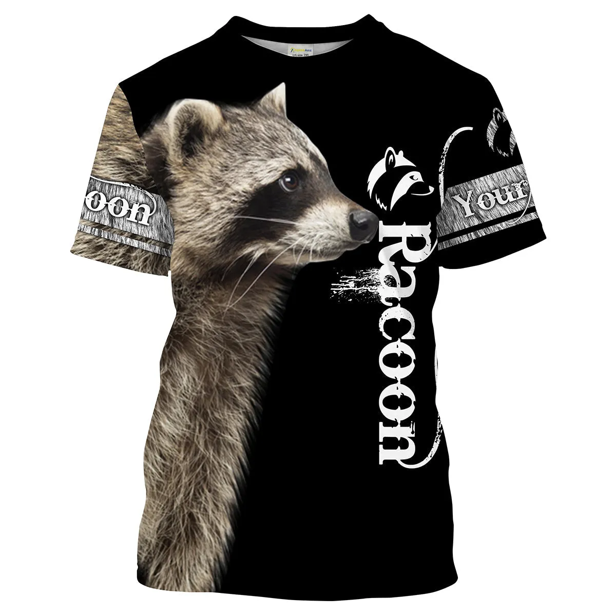 Personalized Racoon Coon 3D All Over Print Long Sleeve For Men, Women, Christmas Shirt