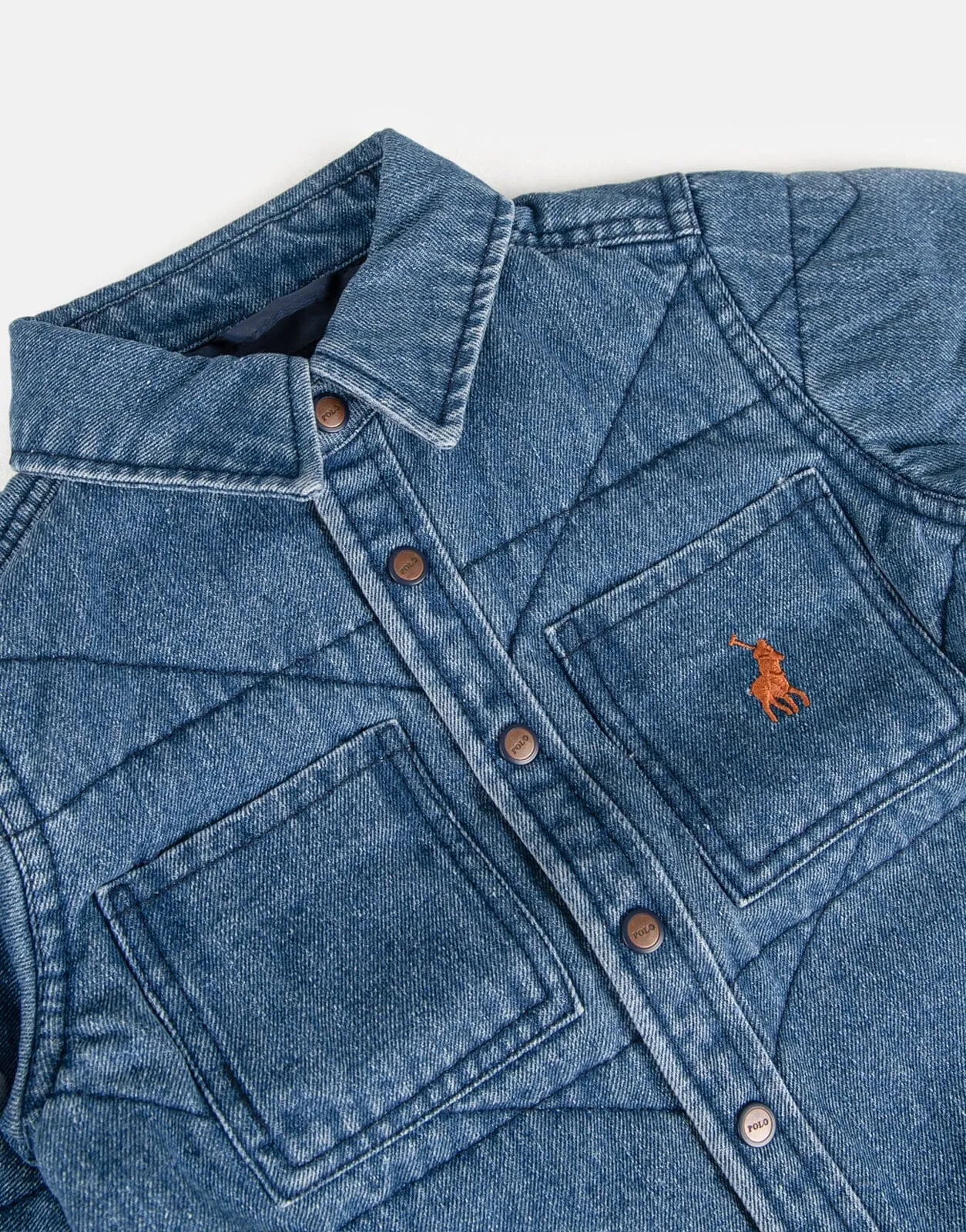 Polo Kids PJC Rowan Quilted Denim Jacket