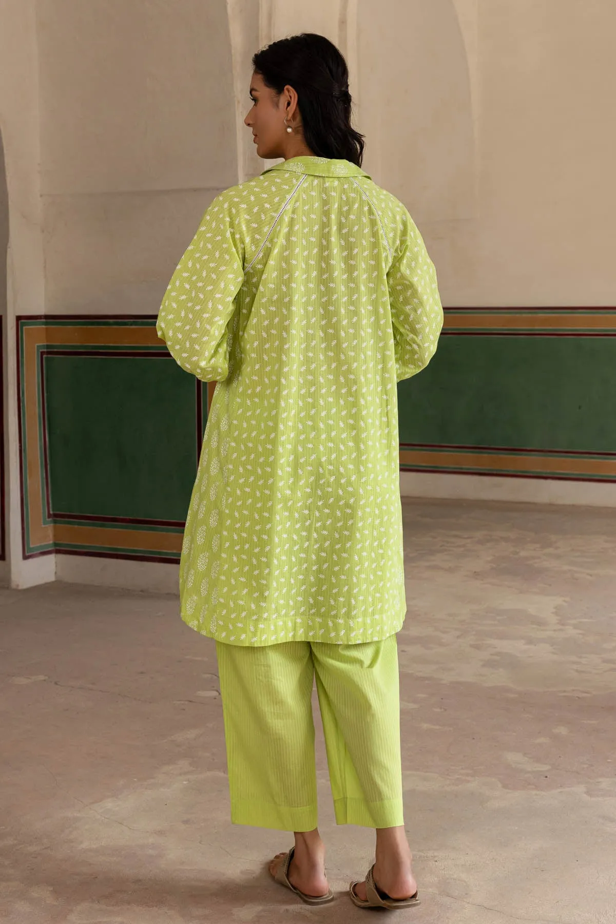 Pudina Chunakhadi Kurta