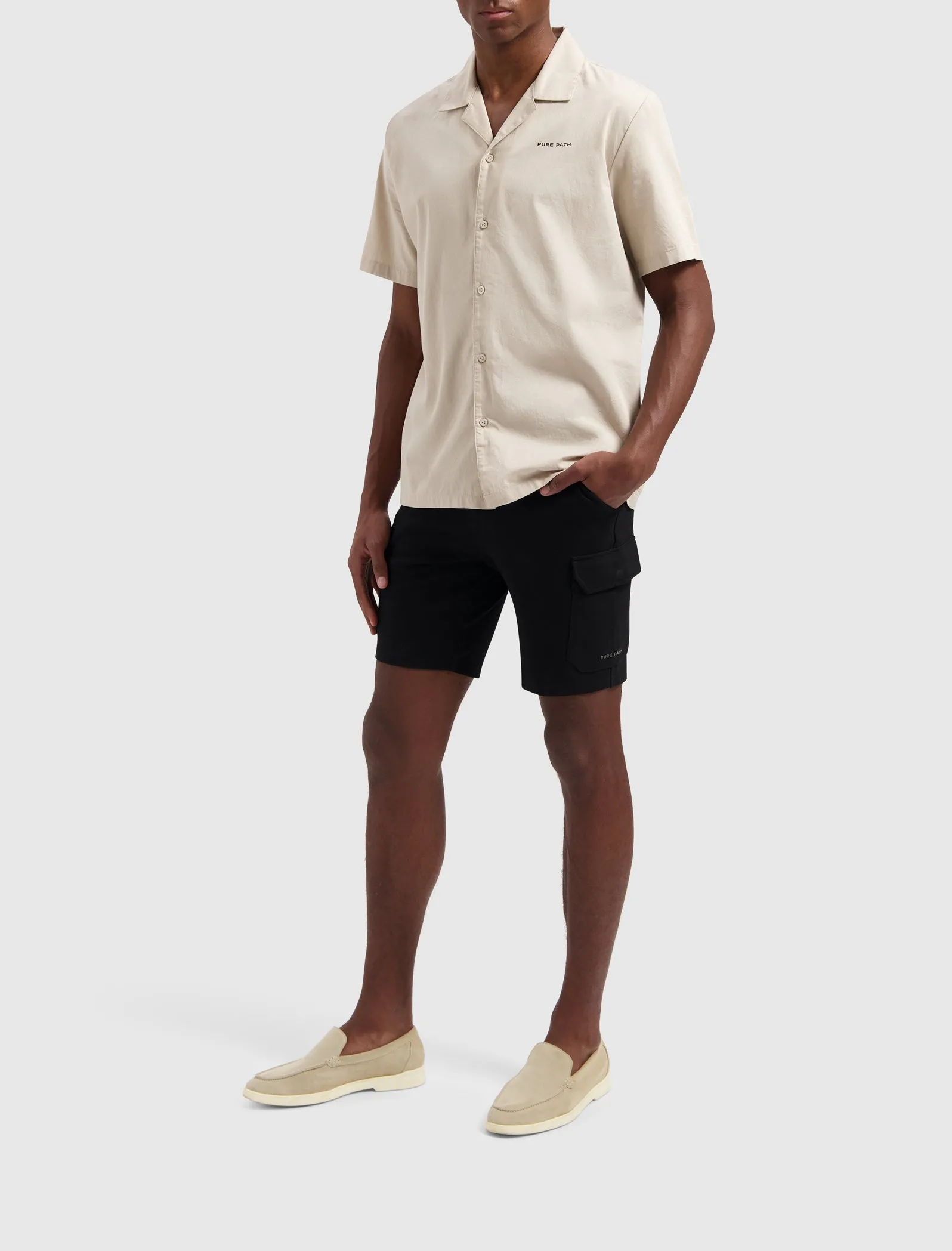 Punta Cargo Shorts | Black