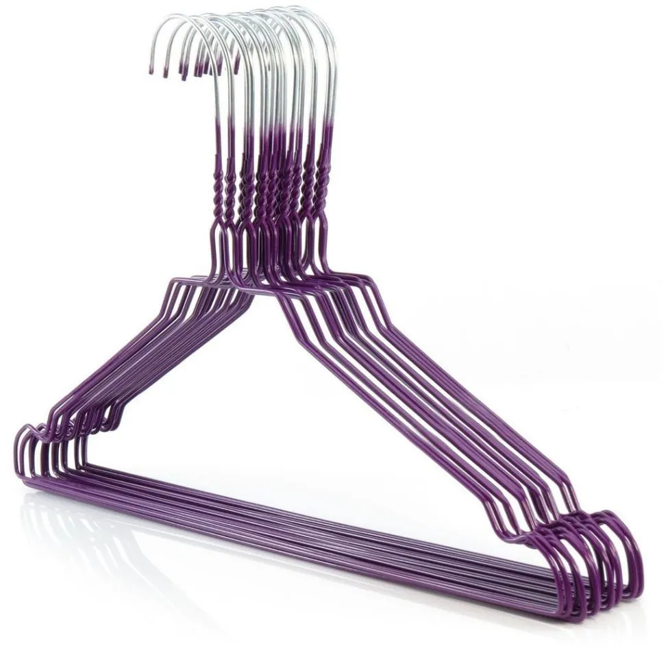 Rainbow Shirt Hanger 16" - Purple