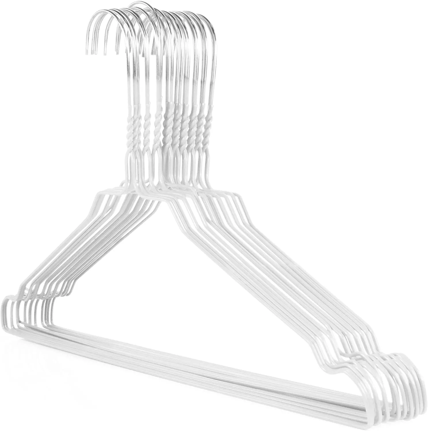 Rainbow Shirt Hanger 16" - White