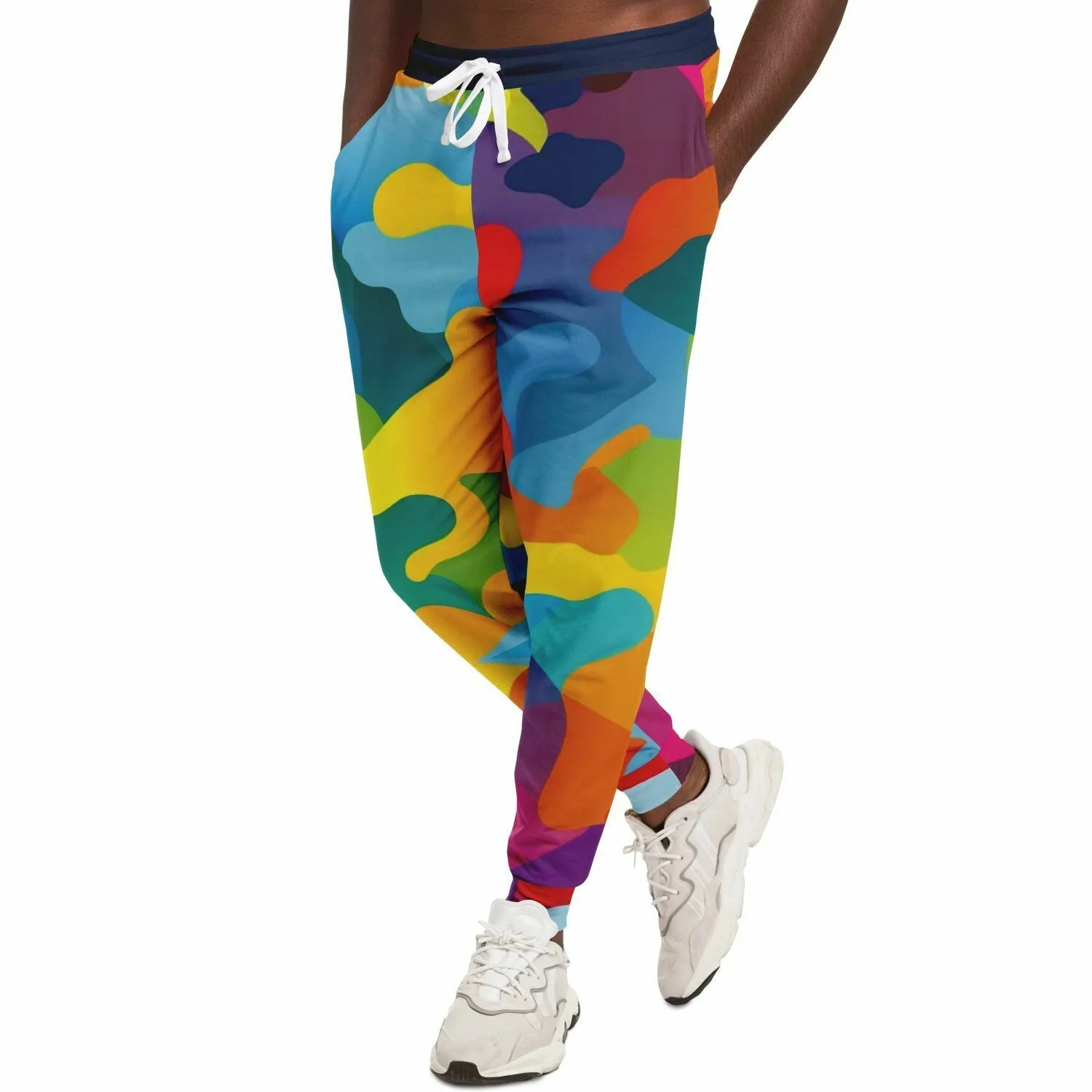 Rainbow Tribe Eco-Poly Camo Unisex Joggers