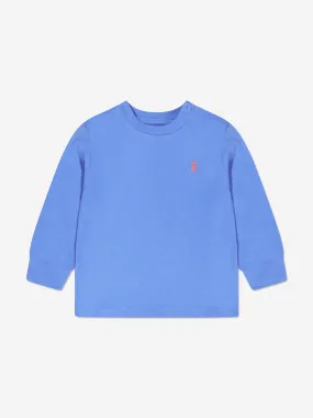 Ralph Lauren Baby Boys Long Sleeve Logo T-Shirt