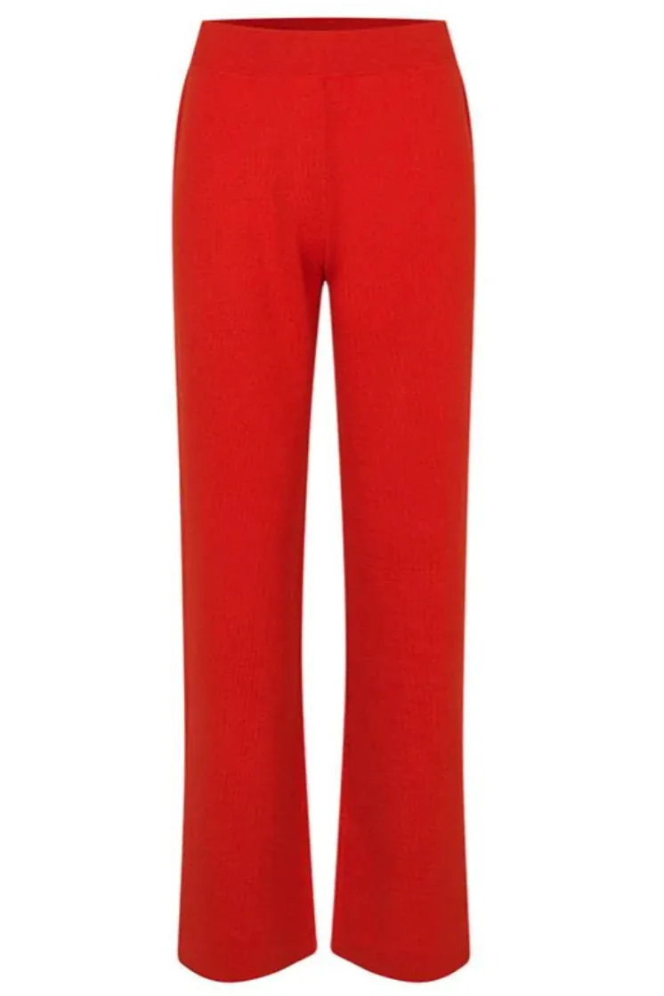 SANDA-M ARD PANTS | HIBISCUS RED