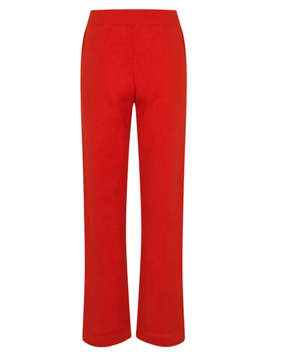 SANDA-M ARD PANTS | HIBISCUS RED