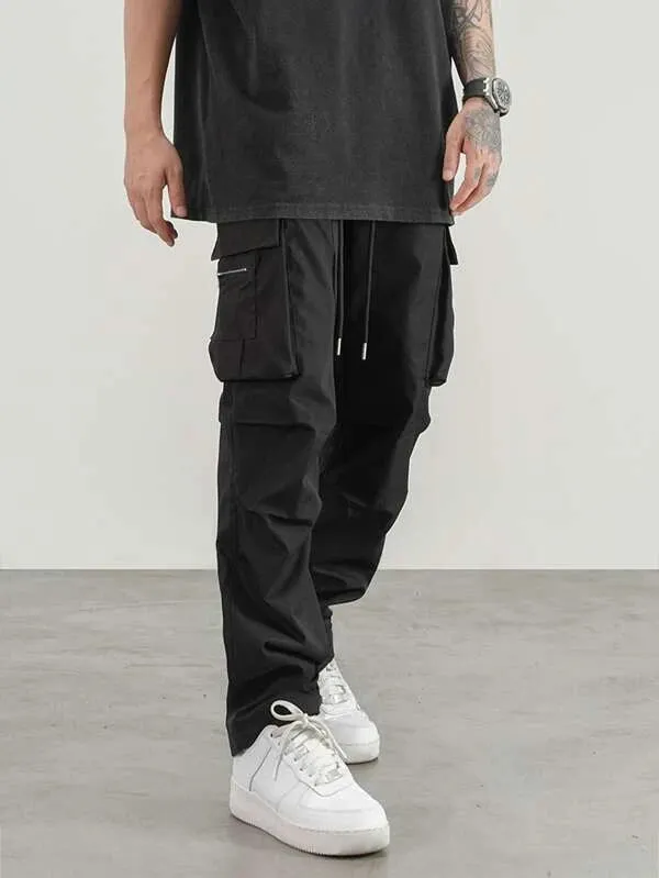 Street Wear Cotton Cargo Pants