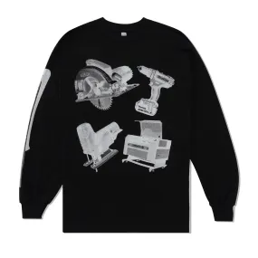 Studio Tools L/S Tee, Black