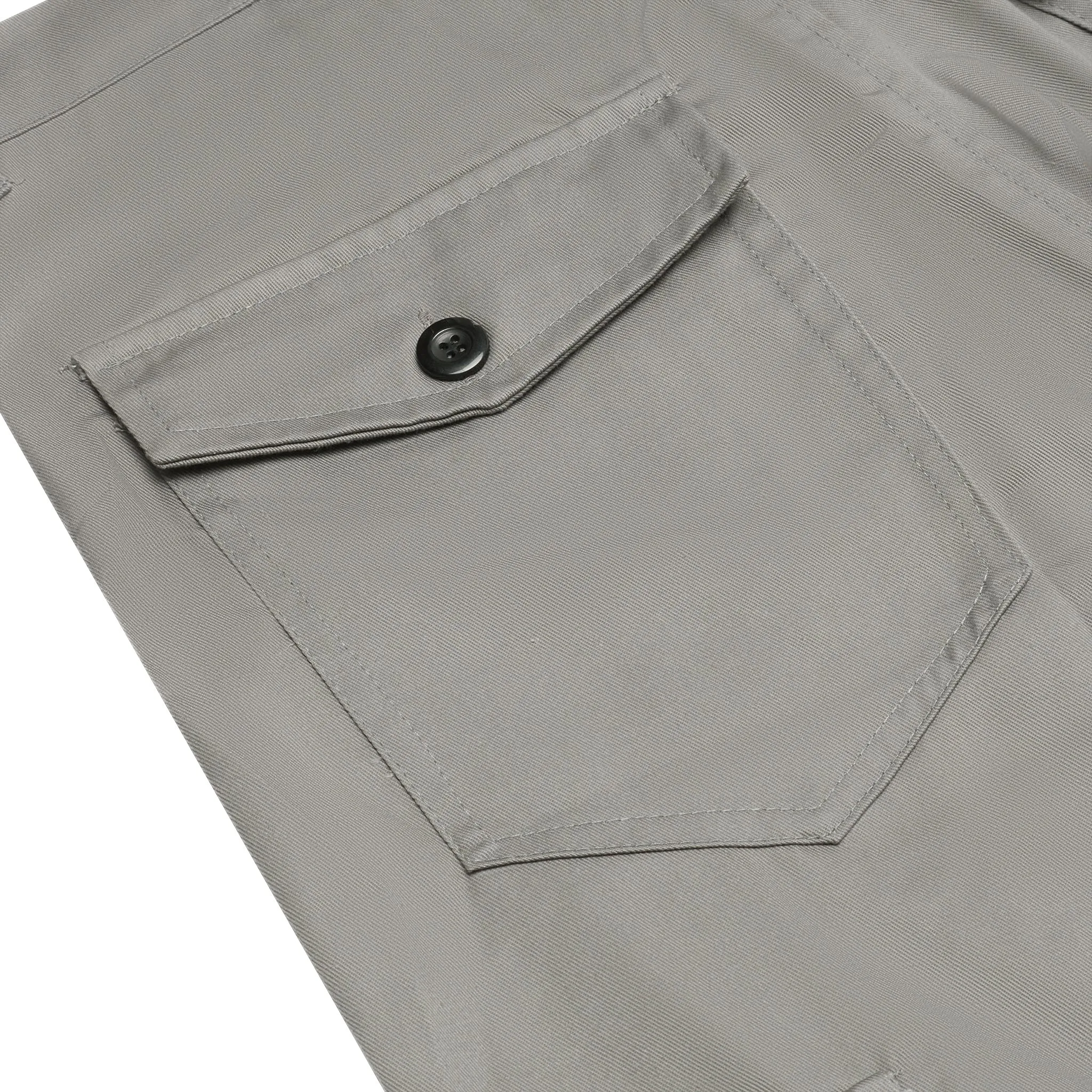 Suavo World Cargo Flare Trousers Grey